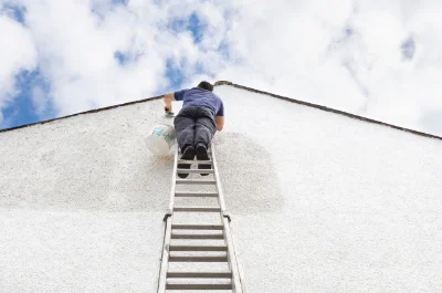 Peinture extérieure à la Motte-Feuilly — façades et ravalement